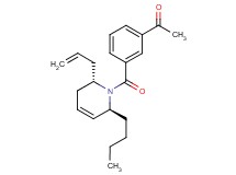 1-(3-{[(2S*,6S*)-2-allyl-6-butyl-3,6-dihydro-1(2H)-pyridinyl]carbonyl}phenyl)ethanone