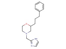 4-(1H-imidazol-2-ylmethyl)-2-(3-phenylpropyl)morpholine