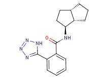 N-[(1S*,3aS*,6aS*)-octahydropentalen-1-yl]-2-(1H-tetrazol-5-yl)benzamide
