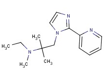 N-ethyl-N,2-dimethyl-1-(2-pyridin-2-yl-1H-imidazol-1-yl)propan-2-amine