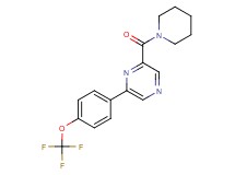 2-(piperidin-1-ylcarbonyl)-6-[4-(trifluoromethoxy)phenyl]pyrazine