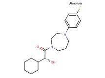 (1R)-1-cyclohexyl-2-[4-(4-fluorophenyl)-1,4-diazepan-1-yl]-2-oxoethanol