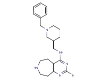 N-[(1-benzylpiperidin-3-yl)methyl]-6,7,8,9-tetrahydro-5H-pyrimido[4,5-d]azepin-4-amine