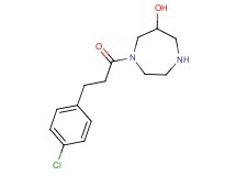 1-[3-(4-chlorophenyl)propanoyl]-1,4-diazepan-6-ol