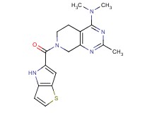 N,N,2-trimethyl-7-(4H-thieno[3,2-b]pyrrol-5-ylcarbonyl)-5,6,7,8-tetrahydropyrido[3,4-d]pyrimidin-4-amine