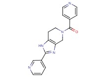 5-isonicotinoyl-2-pyridin-3-yl-4,5,6,7-tetrahydro-1H-imidazo[4,5-c]pyridine