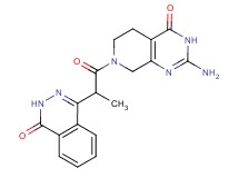 2-amino-7-[2-(4-oxo-3,4-dihydrophthalazin-1-yl)propanoyl]-5,6,7,8-tetrahydropyrido[3,4-d]pyrimidin-4(3H)-one