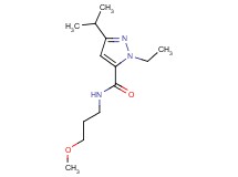 1-ethyl-3-isopropyl-N-(3-methoxypropyl)-1H-pyrazole-5-carboxamide