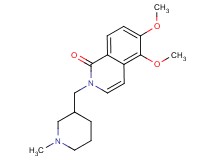 5,6-dimethoxy-2-[(1-methylpiperidin-3-yl)methyl]isoquinolin-1(2H)-one
