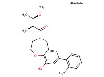 7-(2-methylphenyl)-4-(O-methyl-L-threonyl)-2,3,4,5-tetrahydro-1,4-benzoxazepin-9-ol hydrochloride