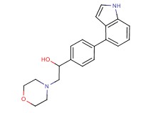 1-[4-(1H-indol-4-yl)phenyl]-2-morpholin-4-ylethanol