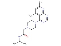 2-[4-(5,7-dimethylpyrido[2,3-d]pyrimidin-4-yl)piperazin-1-yl]-N-isopropylacetamide