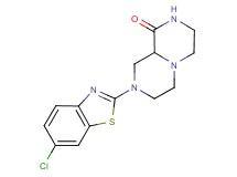 8-(6-chloro-1,3-benzothiazol-2-yl)hexahydro-2H-pyrazino[1,2-a]pyrazin-1(6H)-one