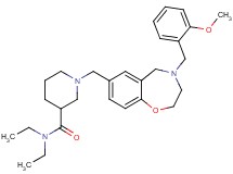 N,N-diethyl-1-{[4-(2-methoxybenzyl)-2,3,4,5-tetrahydro-1,4-benzoxazepin-7-yl]methyl}-3-piperidinecarboxamide