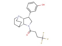 3-[(3R*,3aR*,7aR*)-1-(4,4,4-trifluorobutanoyl)octahydro-4,7-ethanopyrrolo[3,2-b]pyridin-3-yl]phenol