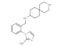 N-[2-(2-methyl-1H-imidazol-1-yl)benzyl]-3-azaspiro[5.5]undecan-9-amine dihydrochloride