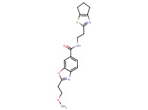 N-[2-(5,6-dihydro-4H-cyclopenta[d][1,3]thiazol-2-yl)ethyl]-2-(2-methoxyethyl)-1,3-benzoxazole-6-carboxamide