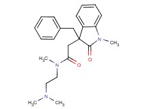 2-(3-benzyl-1-methyl-2-oxo-2,3-dihydro-1H-indol-3-yl)-N-[2-(dimethylamino)ethyl]-N-methylacetamide