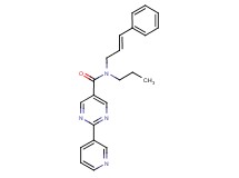 N-[(2E)-3-phenylprop-2-en-1-yl]-N-propyl-2-pyridin-3-ylpyrimidine-5-carboxamide