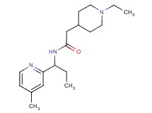 2-(1-ethylpiperidin-4-yl)-N-[1-(4-methylpyridin-2-yl)propyl]acetamide