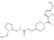 N-[(1-ethylpyrrolidin-2-yl)methyl]-3-{1-[(5-ethyl-1H-pyrrol-2-yl)carbonyl]piperidin-4-yl}propanamide