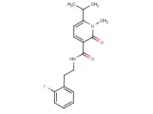 N-[2-(2-fluorophenyl)ethyl]-6-isopropyl-1-methyl-2-oxo-1,2-dihydropyridine-3-carboxamide