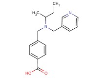 4-{[sec-butyl(pyridin-3-ylmethyl)amino]methyl}benzoic acid