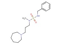 N-(3-azepan-1-ylpropyl)-N'-benzyl-N-methylsulfamide