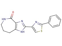 2-(2-phenyl-1,3-thiazol-4-yl)-5,6,7,8-tetrahydroimidazo[4,5-c]azepin-4(1H)-one