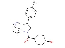 cis-4-{[(3R*,3aR*,7aR*)-3-(4-methylphenyl)hexahydro-4,7-ethanopyrrolo[3,2-b]pyridin-1(2H)-yl]carbonyl}cyclohexanol