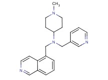 N-(5-isoquinolinylmethyl)-1-methyl-N-(3-pyridinylmethyl)-4-piperidinamine