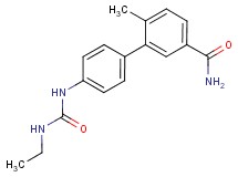 4'-{[(ethylamino)carbonyl]amino}-6-methylbiphenyl-3-carboxamide