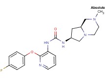 N-[2-(4-fluorophenoxy)pyridin-3-yl]-N'-[(7S,8aS)-2-methyloctahydropyrrolo[1,2-a]pyrazin-7-yl]urea