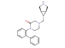 4-[(1R*,5S*,6r)-3-azabicyclo[3.1.0]hex-6-ylmethyl]-1-(2-biphenylyl)-2-piperazinone