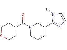 3-(1H-imidazol-2-yl)-1-(tetrahydro-2H-pyran-4-ylcarbonyl)piperidine