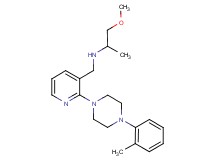 (2-methoxy-1-methylethyl)({2-[4-(2-methylphenyl)piperazin-1-yl]pyridin-3-yl}methyl)amine