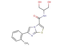 N-[2-hydroxy-1-(hydroxymethyl)ethyl]-6-(2-methylphenyl)imidazo[2,1-b][1,3]thiazole-3-carboxamide