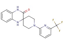 1-[6-(trifluoromethyl)-2-pyridinyl]-1',4'-dihydro-3'H-spiro[piperidine-4,2'-quinoxalin]-3'-one