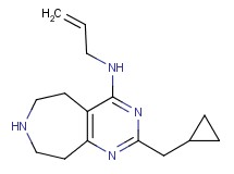 N-allyl-2-(cyclopropylmethyl)-6,7,8,9-tetrahydro-5H-pyrimido[4,5-d]azepin-4-amine dihydrochloride