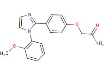 2-{4-[1-(2-methoxyphenyl)-1H-imidazol-2-yl]phenoxy}acetamide