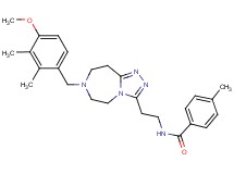 N-{2-[7-(4-methoxy-2,3-dimethylbenzyl)-6,7,8,9-tetrahydro-5H-[1,2,4]triazolo[4,3-d][1,4]diazepin-3-yl]ethyl}-4-methylbenzamide