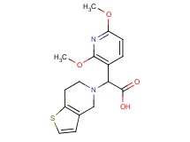 6,7-dihydrothieno[3,2-c]pyridin-5(4H)-yl(2,6-dimethoxypyridin-3-yl)acetic acid
