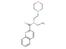 N-ethyl-N-(2-morpholin-4-ylethyl)quinoline-2-carboxamide