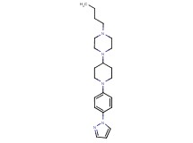 1-butyl-4-{1-[4-(1H-pyrazol-1-yl)phenyl]piperidin-4-yl}piperazine