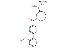 (3S)-1-[(2'-methoxybiphenyl-4-yl)carbonyl]-N,N-dimethylazepan-3-amine