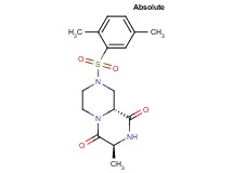 (3S,9aR)-8-[(2,5-dimethylphenyl)sulfonyl]-3-methyltetrahydro-2H-pyrazino[1,2-a]pyrazine-1,4(3H,6H)-dione