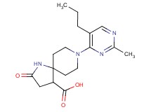 8-(2-methyl-5-propylpyrimidin-4-yl)-2-oxo-1,8-diazaspiro[4.5]decane-4-carboxylic acid
