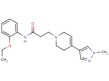 N-(2-ethoxyphenyl)-3-[4-(1-methyl-1H-pyrazol-4-yl)-3,6-dihydropyridin-1(2H)-yl]propanamide