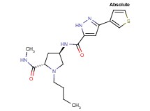 (4R)-1-butyl-N-methyl-4-({[3-(3-thienyl)-1H-pyrazol-5-yl]carbonyl}amino)-L-prolinamide