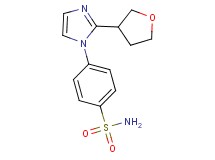 4-[2-(tetrahydrofuran-3-yl)-1H-imidazol-1-yl]benzenesulfonamide